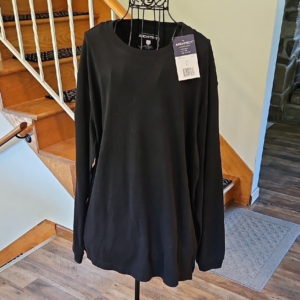 👔Architect Black Crew T Shirt